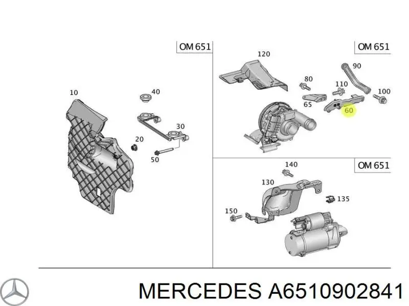 A6510902841 Mercedes 