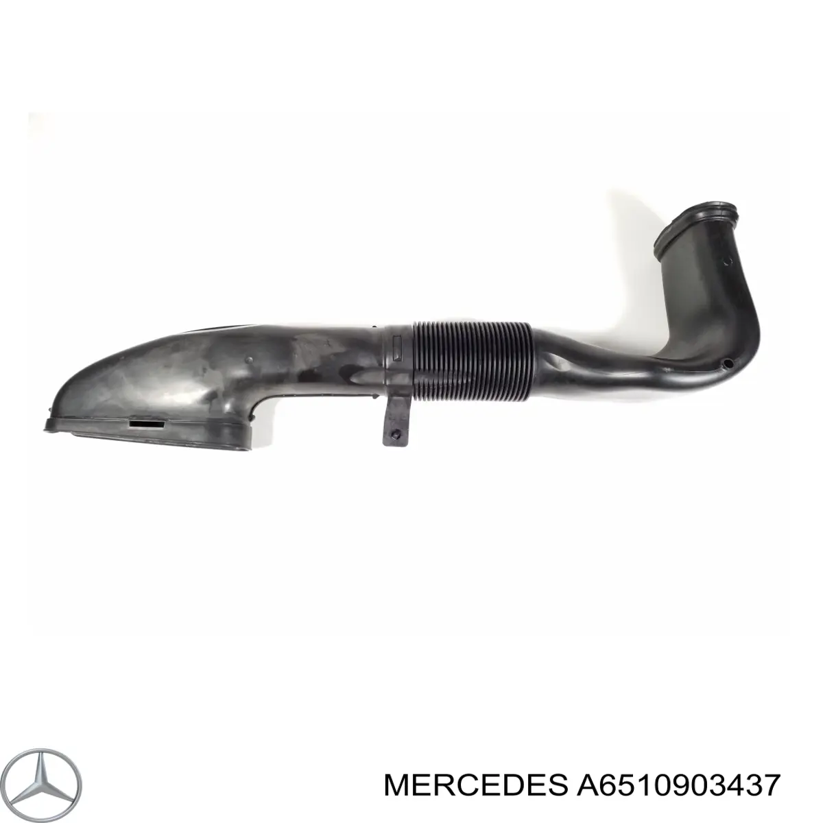 Патрубок повітряний, вхід повітряного фільтра A6510903437 Mercedes