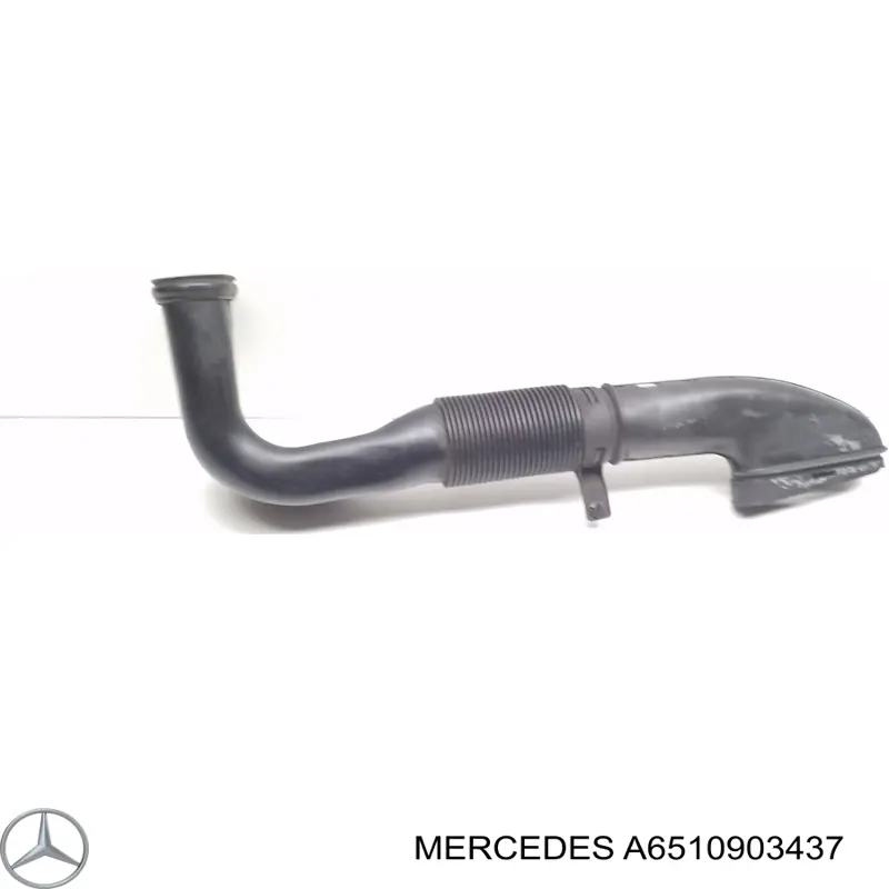 Патрубок повітряний, вхід повітряного фільтра Mercedes A6510903437