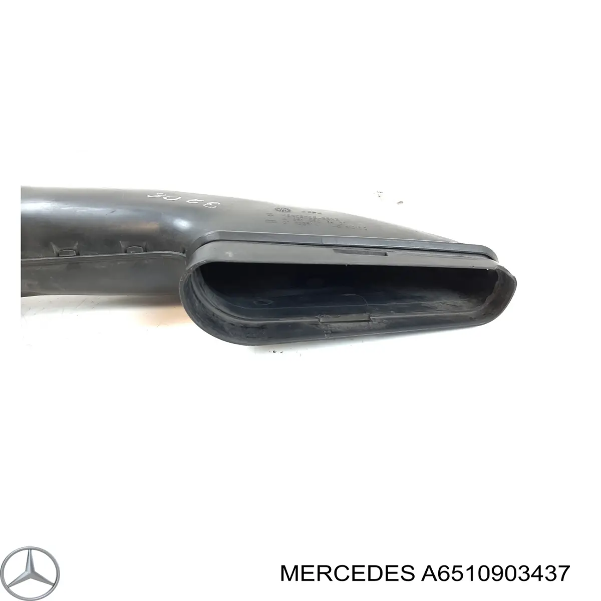 A6510903437 Mercedes Патрубок повітряний, вхід повітряного фільтра