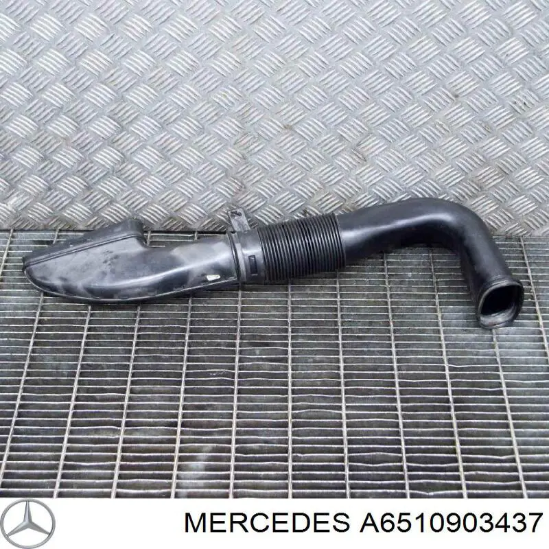 Патрубок повітряний, вхід повітряного фільтра Mercedes A6510903437 ціна, від 12.67 USD