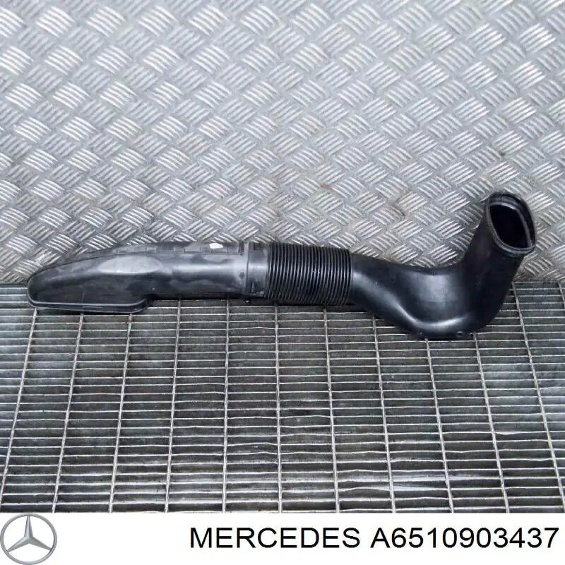 Купити A6510903437 Mercedes Патрубок повітряний, вхід повітряного фільтра