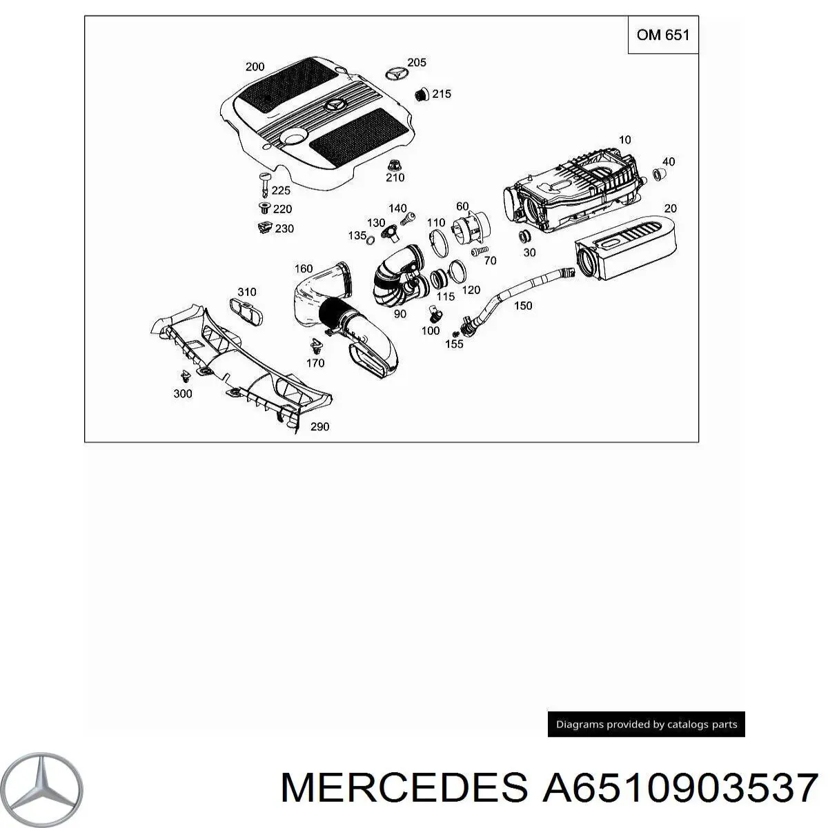  A6510903537 Mercedes