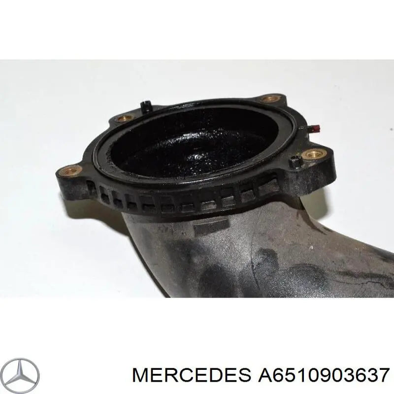 Шланг/патрубок інтеркуллера Mercedes A6510903637 ціна, від 8.44 USD