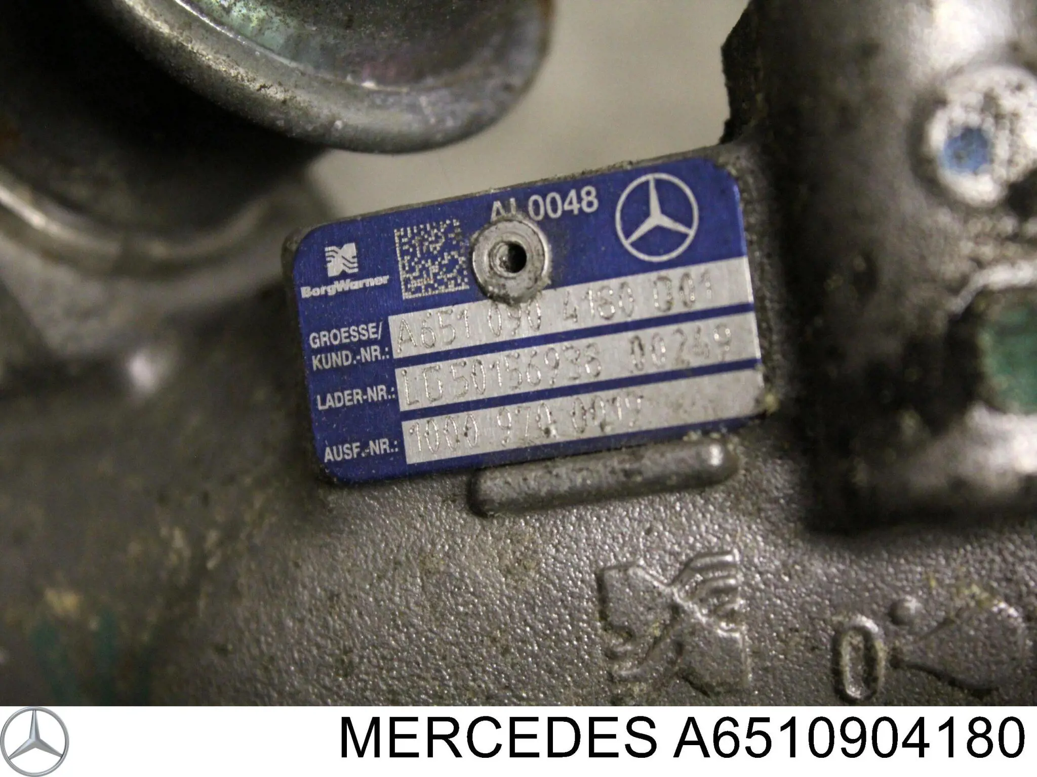 A651090498080 Mercedes Турбонаддув