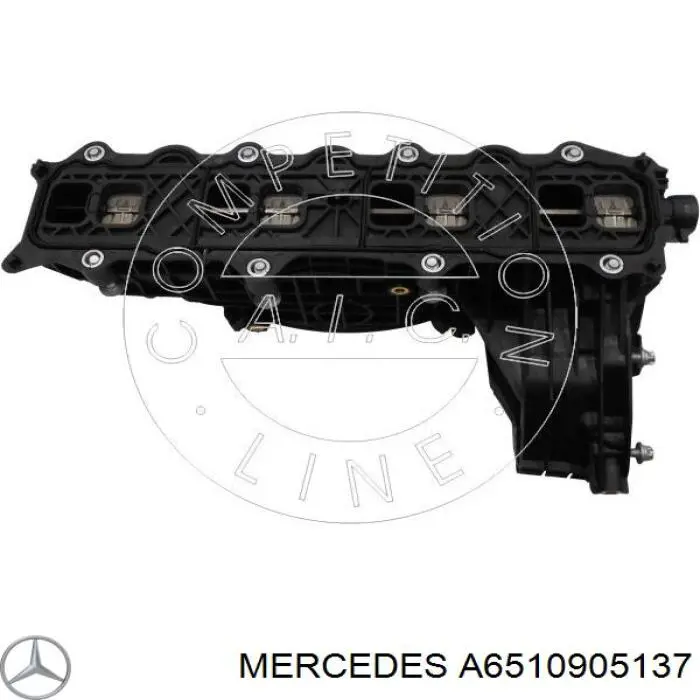 Колектор впускний Mercedes A6510905137 ціна, від 24.55 USD