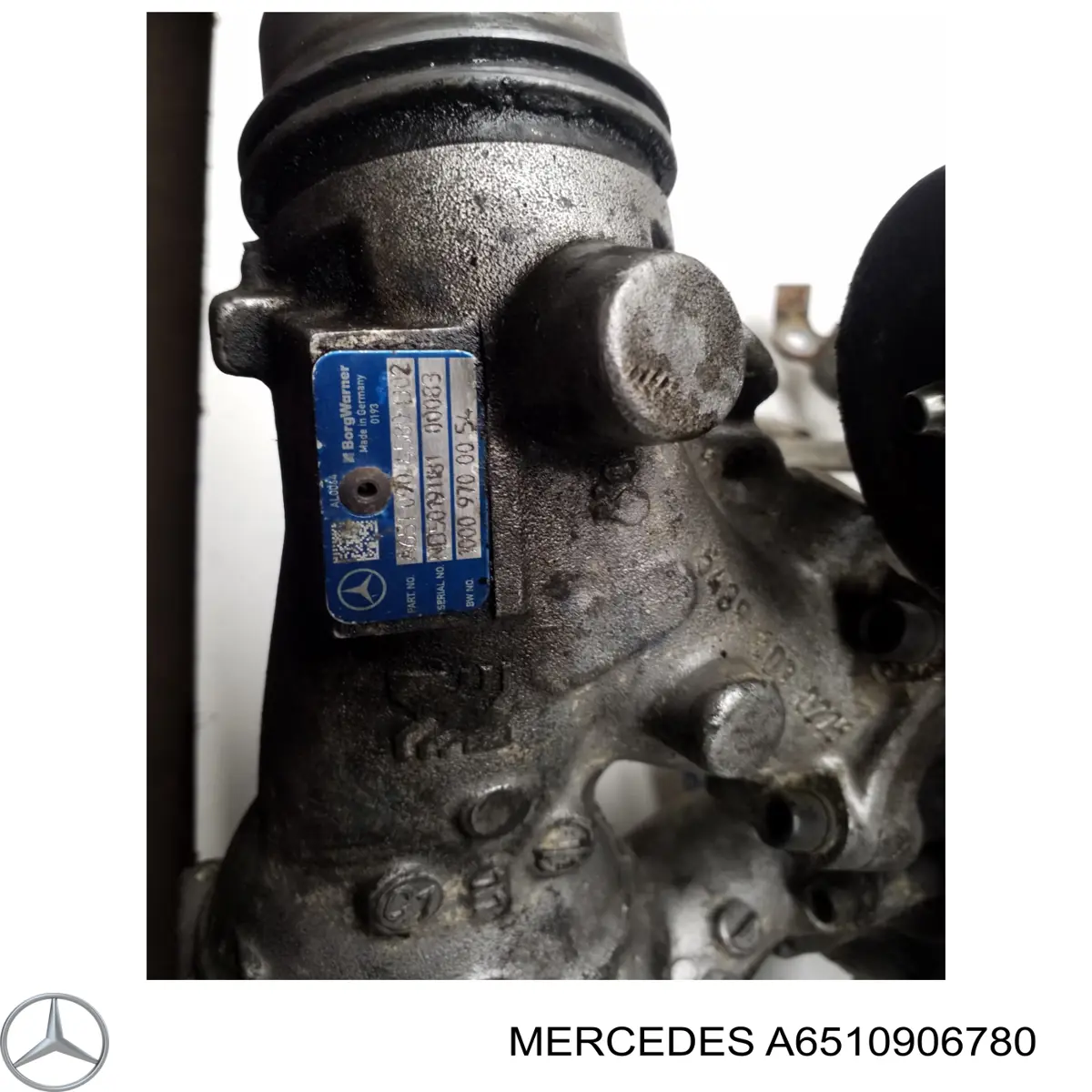 Турбіна Mercedes A6510906780 ціна, від 253.37 USD