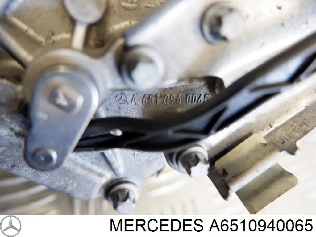 Байпасний клапан EGR, рециркуляції газів A6511400002 Mercedes