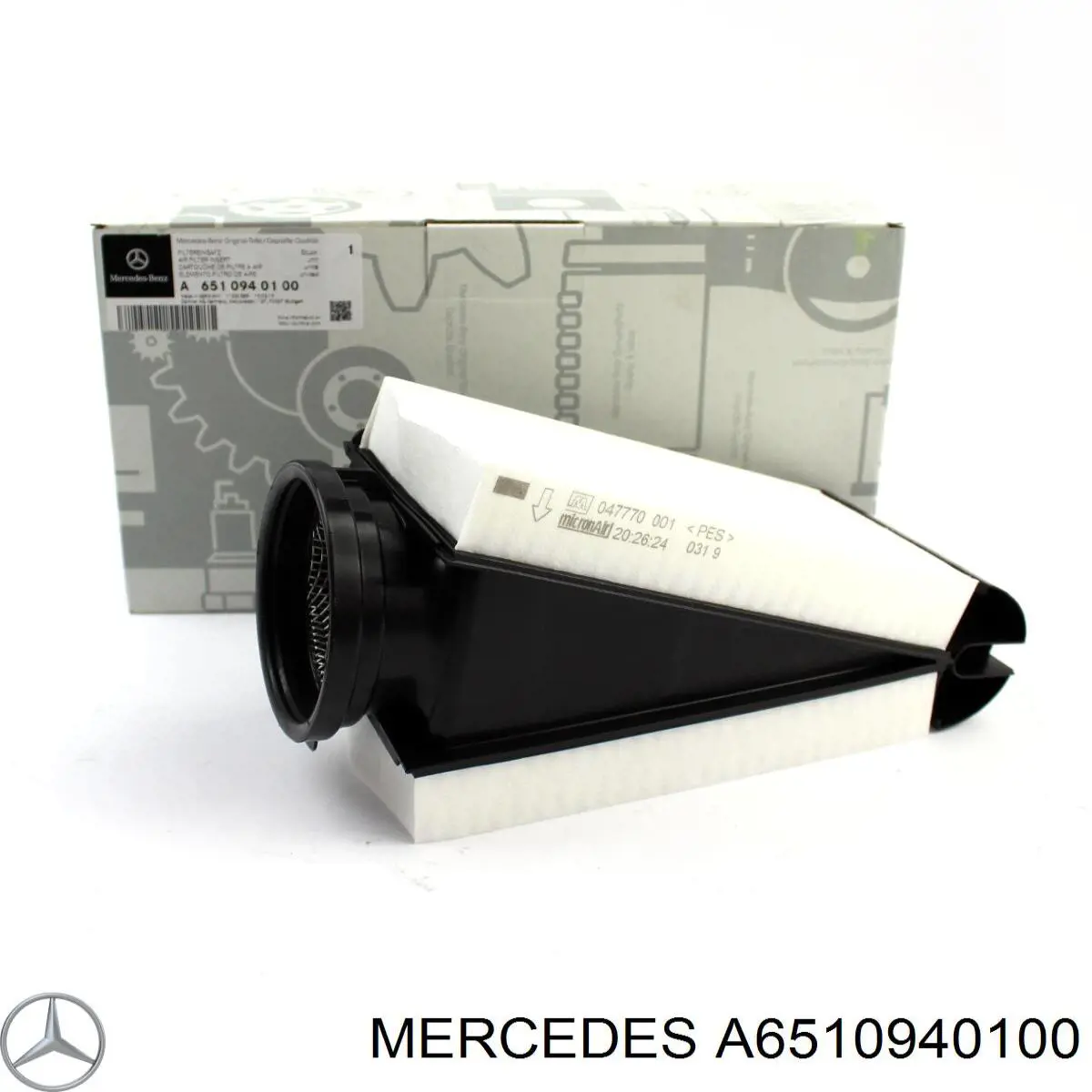 Купити A6510940100 Mercedes Автомобільний фільтр повітря