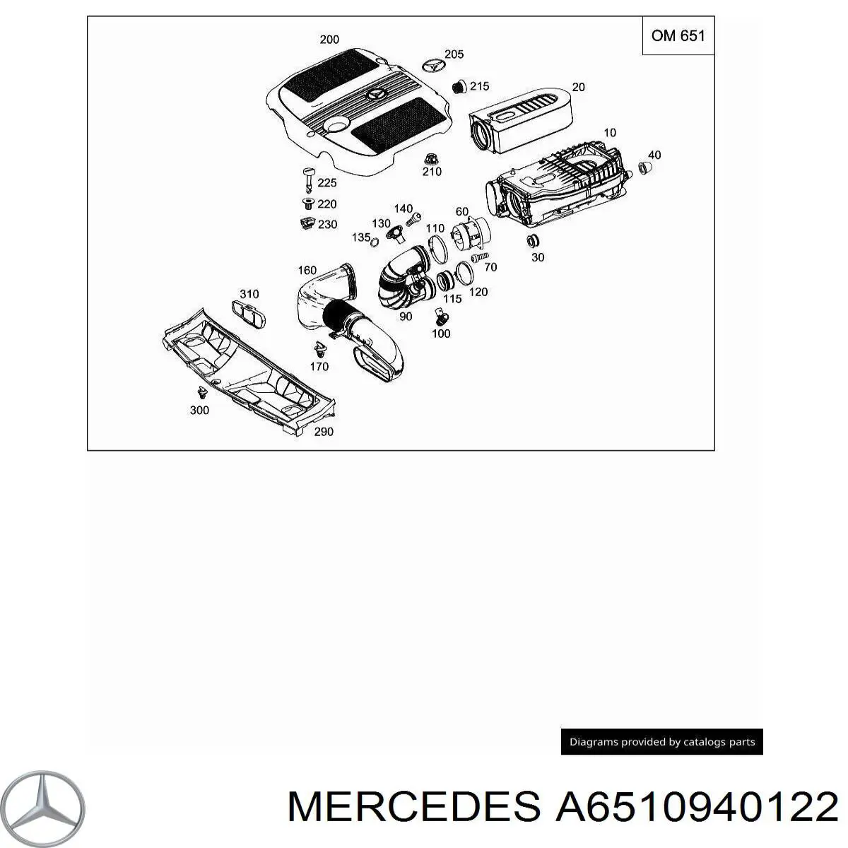 A6510940322 Mercedes 