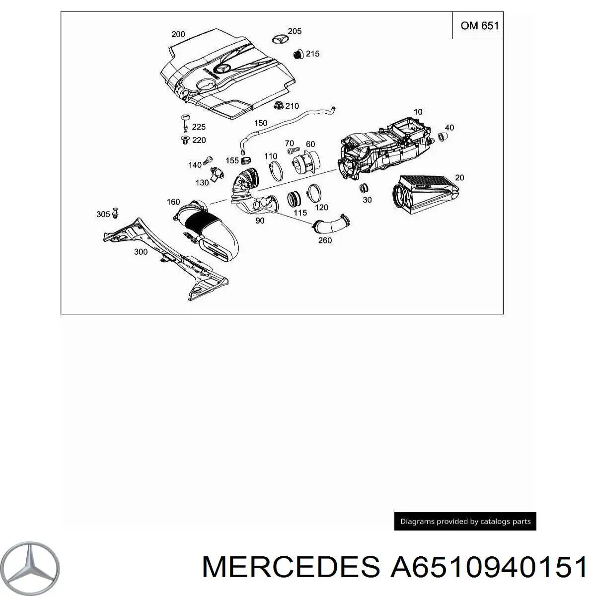 A6510940151 Mercedes 