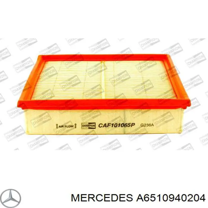 Купити A6510940204 Mercedes Автомобільний фільтр повітря
