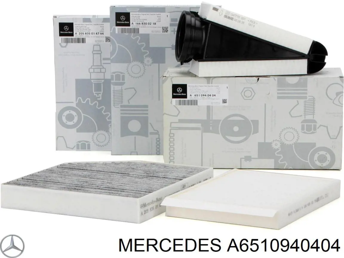 Купити A6510940404 Mercedes Автомобільний фільтр повітря