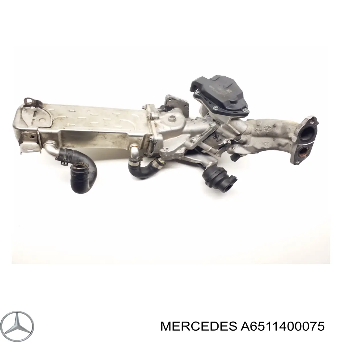 Радіатор системи EGR рециркуляції вихлопних газів A6511400075 Mercedes