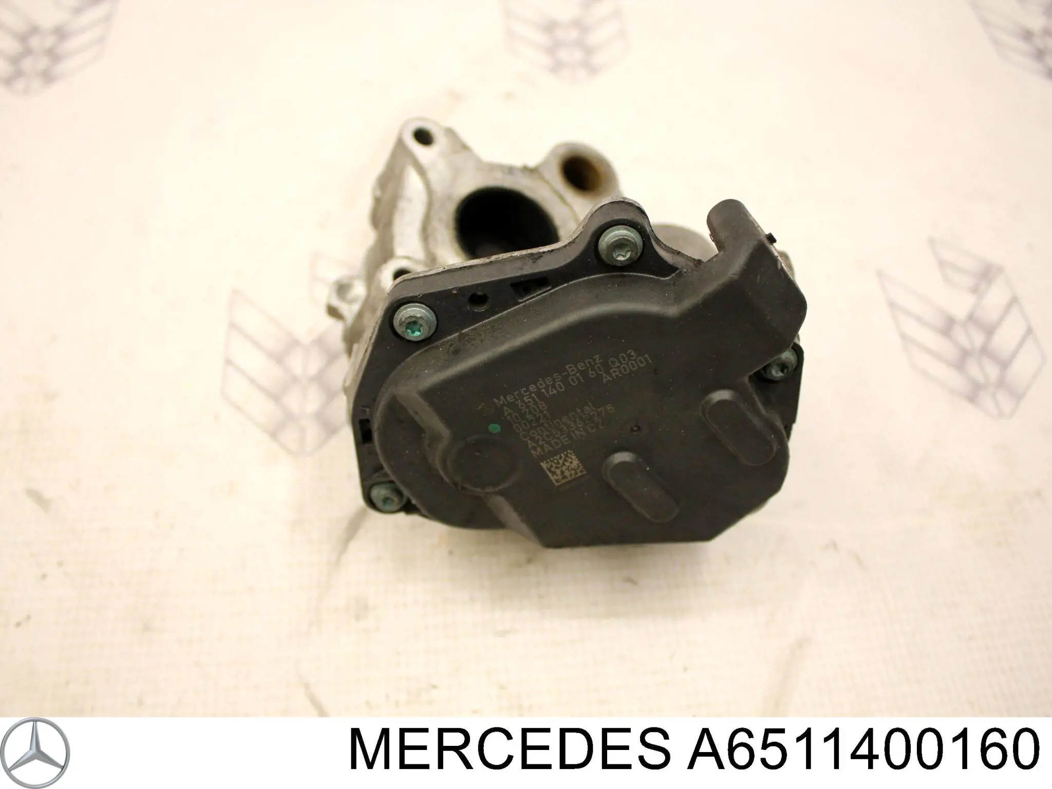 A6511400160 Mercedes клапан egr, рециркуляції газів