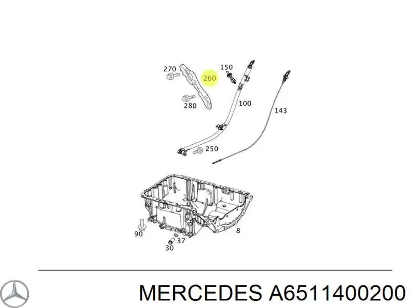 A6511400200 Mercedes 
