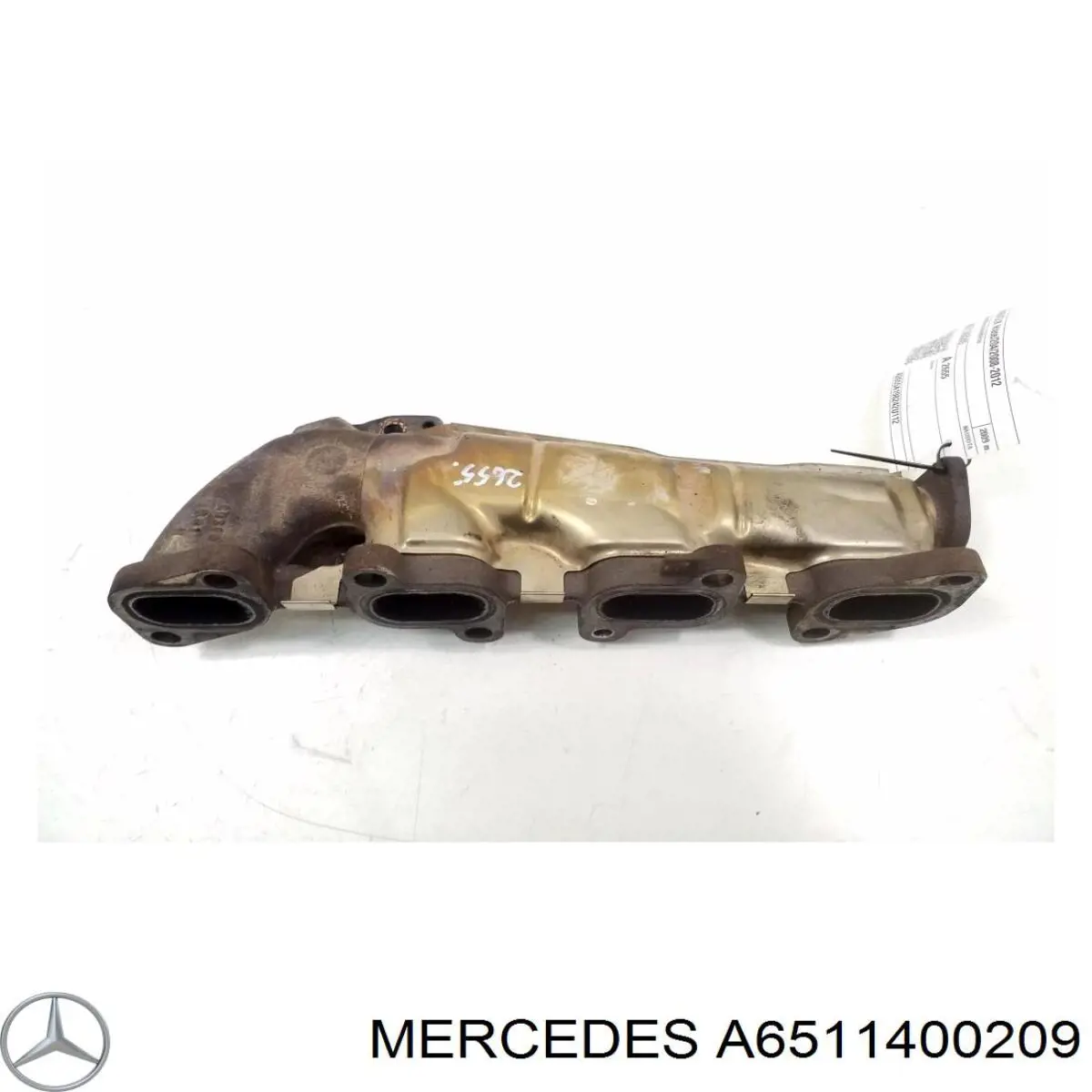 A6511400209 Mercedes Система випуску газів двигуна