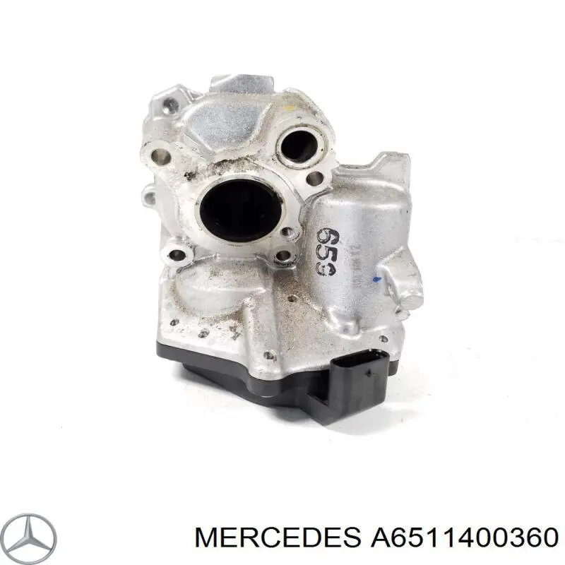Купити A6511400360 Mercedes Прилади управління системи рециркуляції
