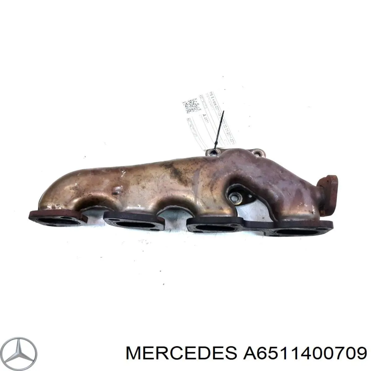 Газопроводи (колектор випускний) Mercedes A6511400709 ціна, від 28.47 USD