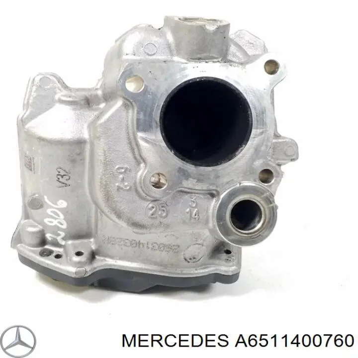 Клапан ЄГР A6511400760 Mercedes