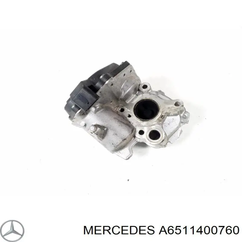 Клапан EGR, рециркуляції газів A6511400760 Mercedes