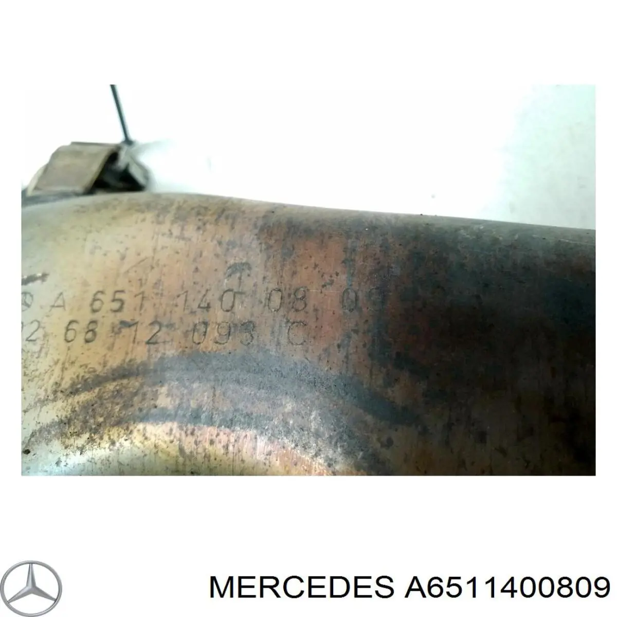 Випускний колектор A6511400809 Mercedes