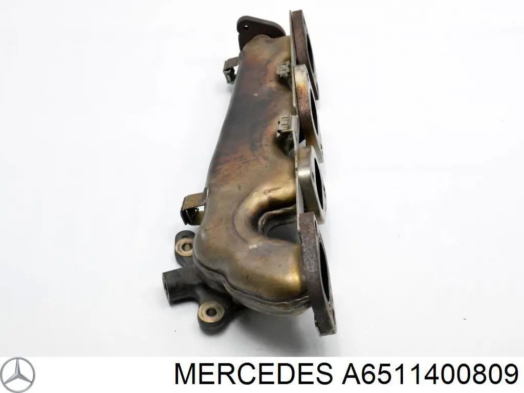 Газопроводи (колектор випускний) Mercedes A6511400809 ціна, від 91.21 USD