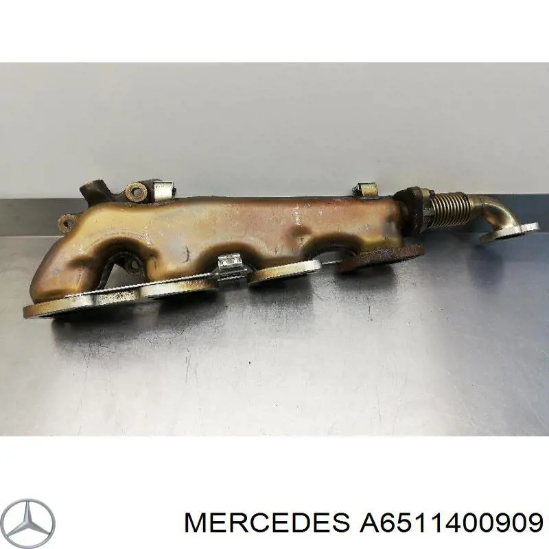 Колектор випускний на Mercedes ML/GLE (W166)