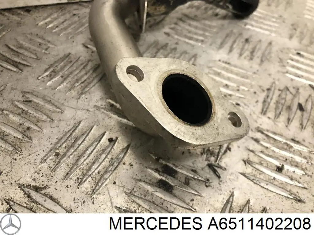 Купити A6511402208 Mercedes Патрубок системи рециркуляції ОГ EGR