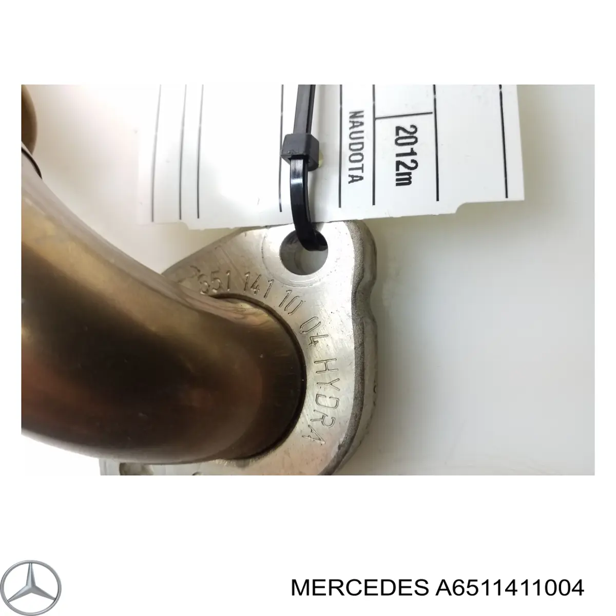 A6511411004 Mercedes Патрубок системи рециркуляції ВГ