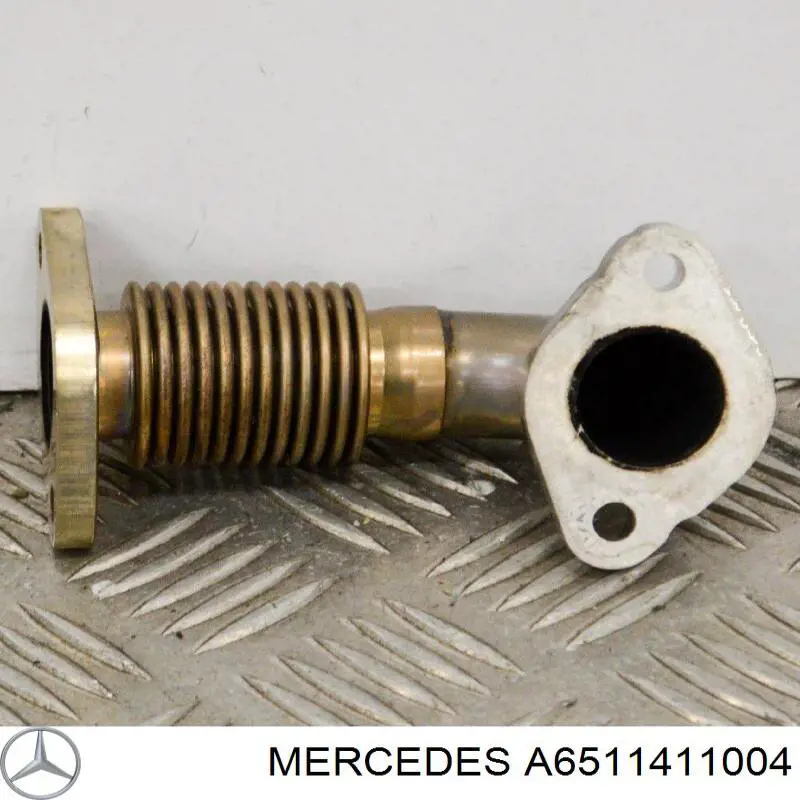 A6511411004 Mercedes Патрубок системи рециркуляції ВГ