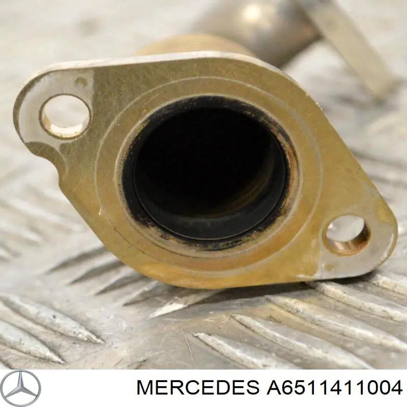 Купити A6511411004 Mercedes Патрубок системи рециркуляції ОГ EGR