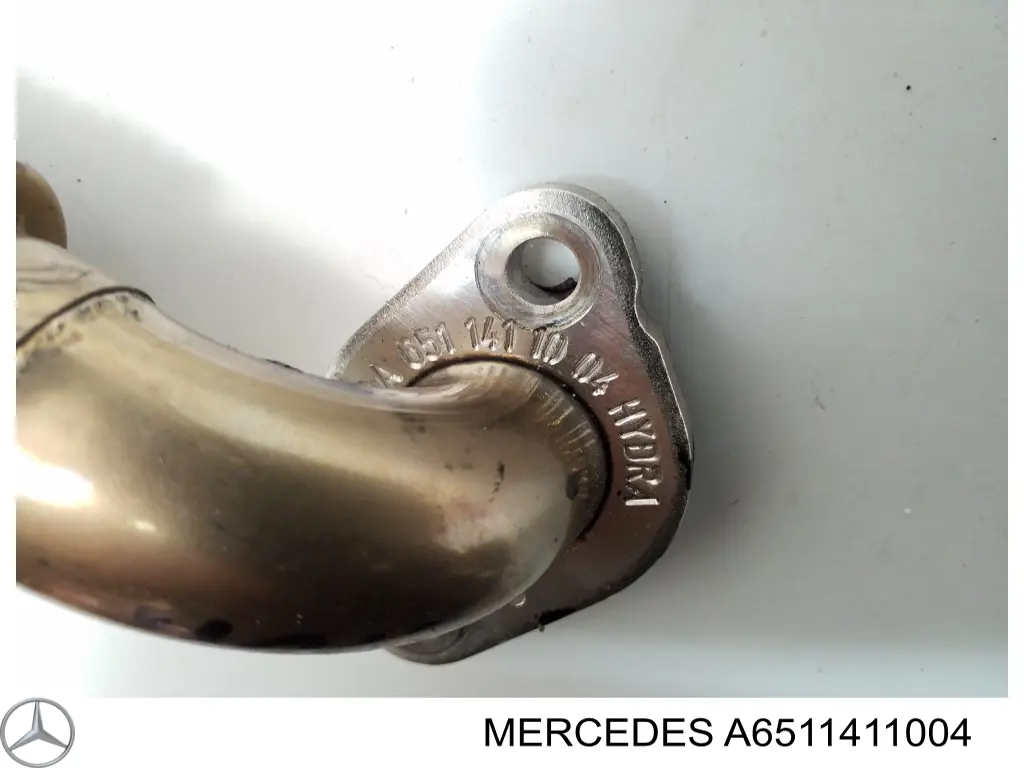 Шланги і трубки системи рециркуляції Mercedes A6511411004