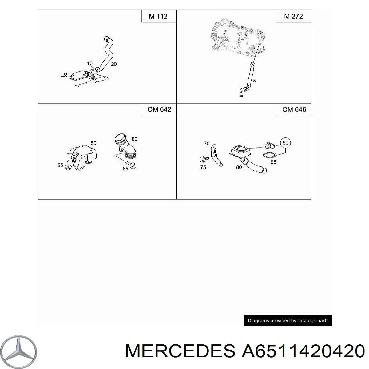 A6511420420 Mercedes 
