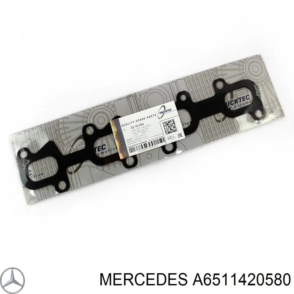A6511420580 Mercedes прокладка випускного колектора