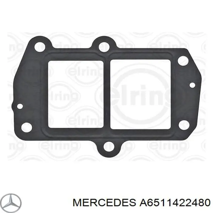 A6511422480 Mercedes прокладка холодильника egr системи рециркуляції газів
