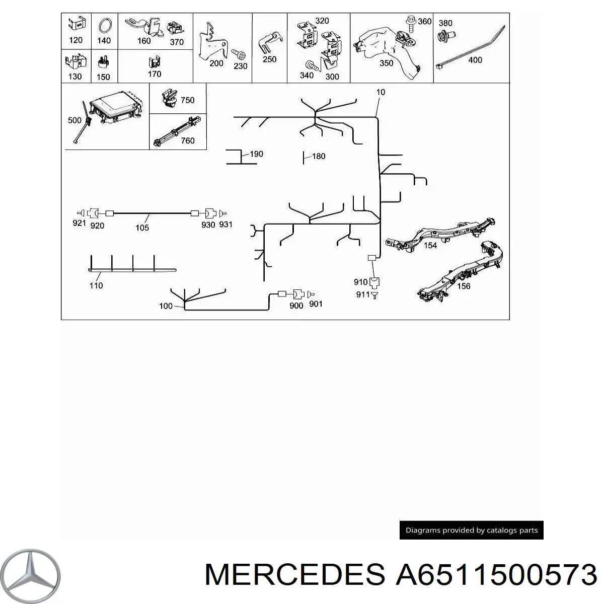 A6511500573 Mercedes 