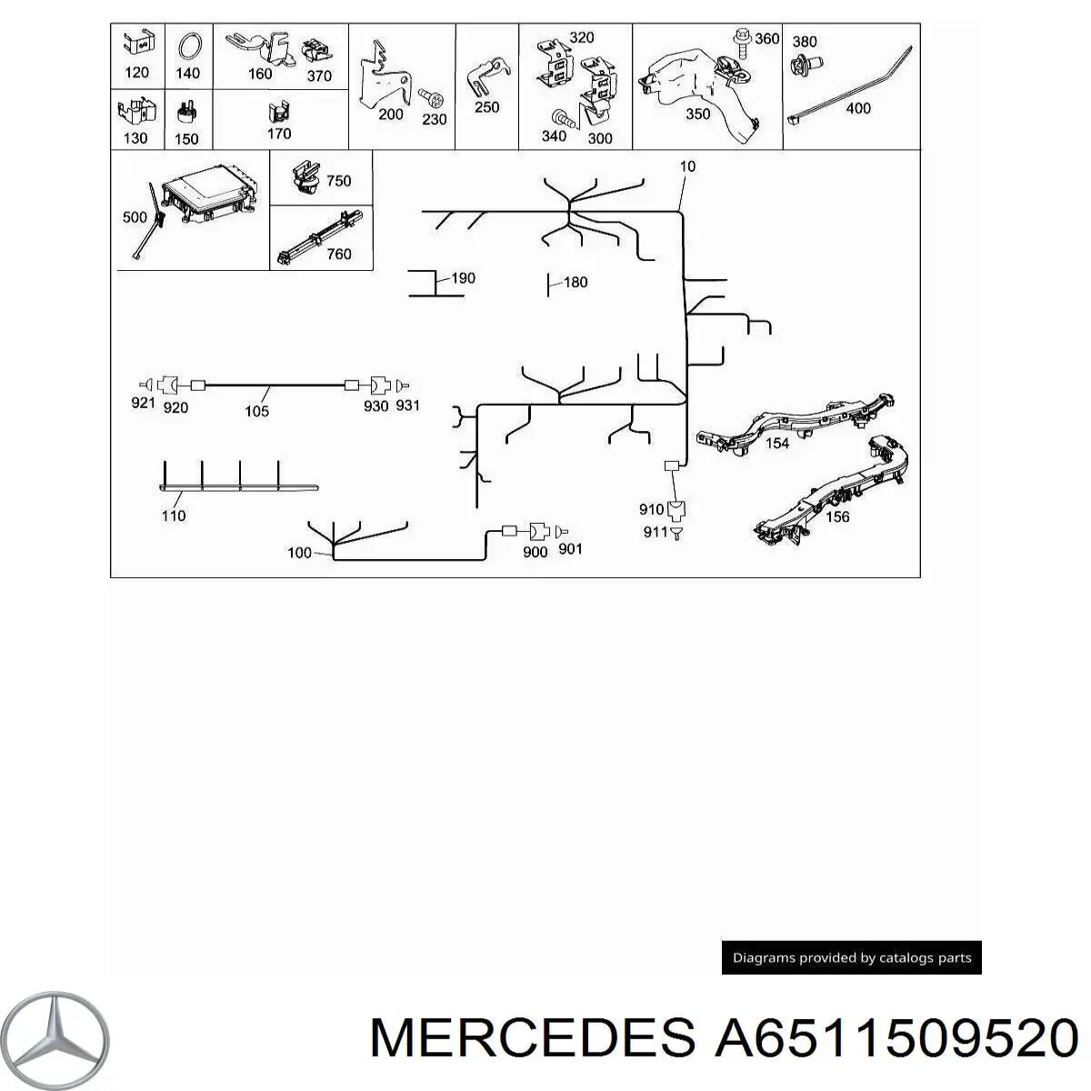  A6511509520 Mercedes