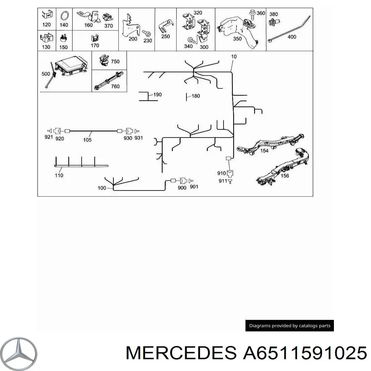 A6511591025 Mercedes 
