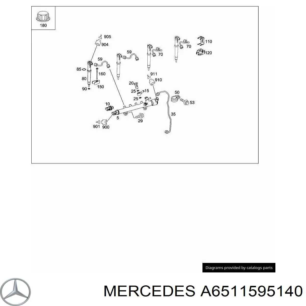  A6511595140 Mercedes