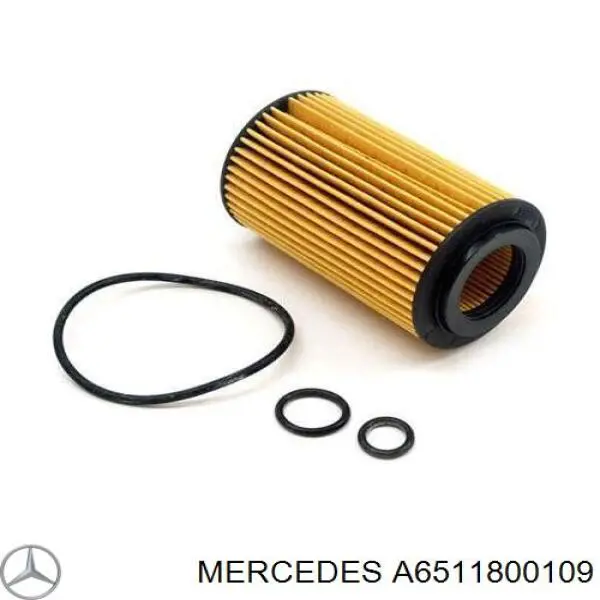 A6511800109 Mercedes фільтр масляний