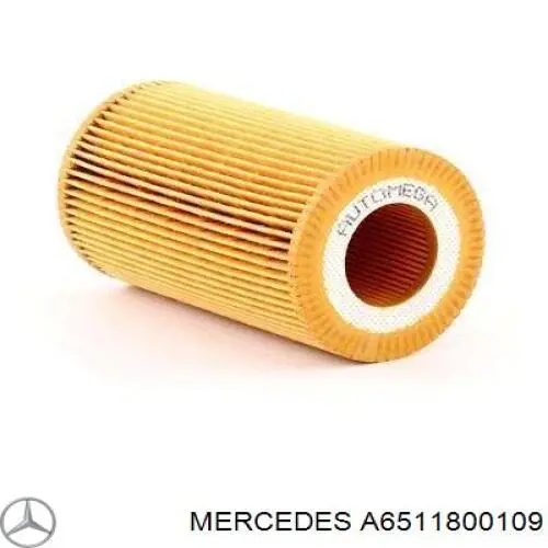 Фільтр масляний Mercedes A6511800109