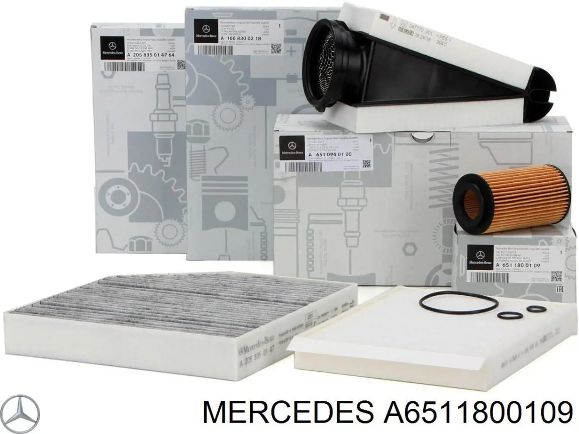 A6511800109 Mercedes Фільтр масла
