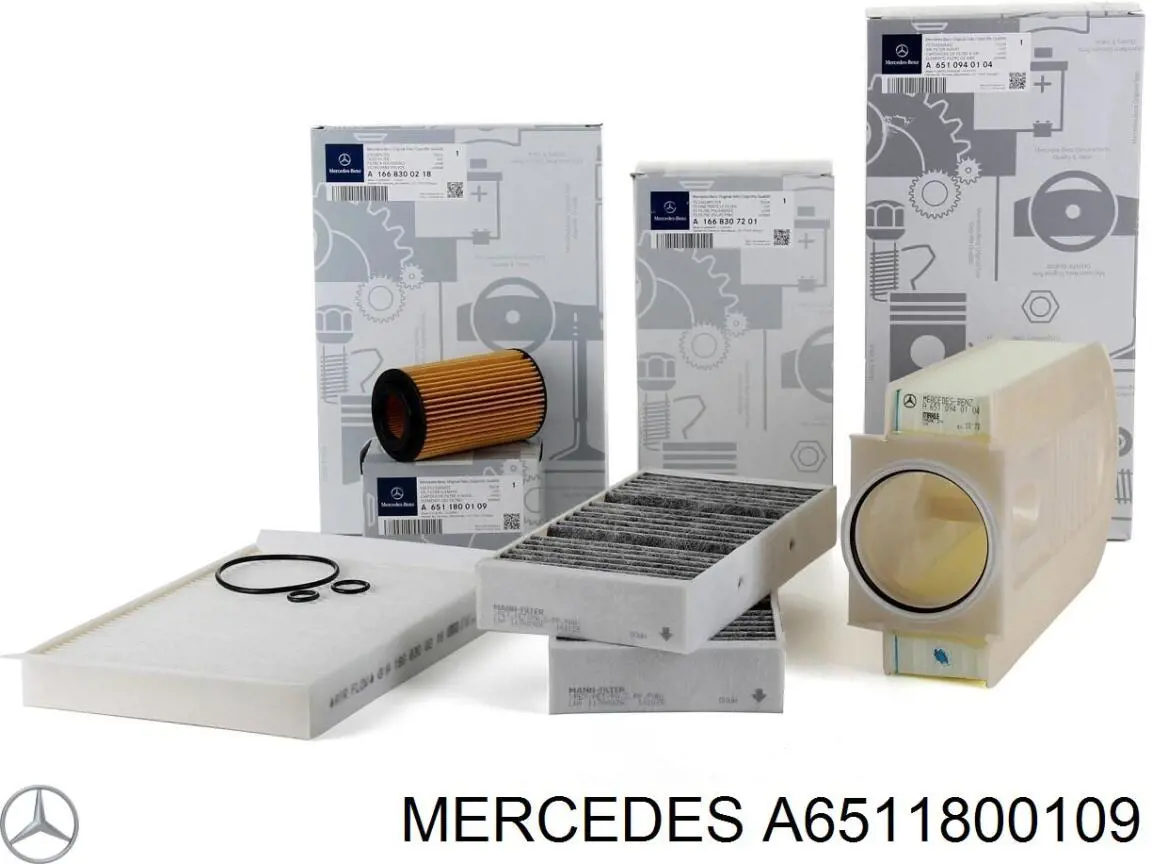 Купити A6511800109 Mercedes Фільтр очищення масла відцентровий