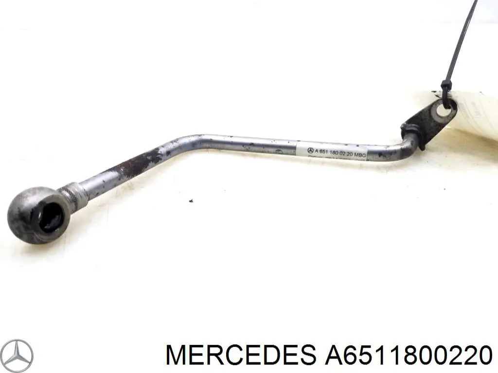 Трубка/шланг подачі масла до турбіни Mercedes A6511800220 ціна, від 12.66 USD