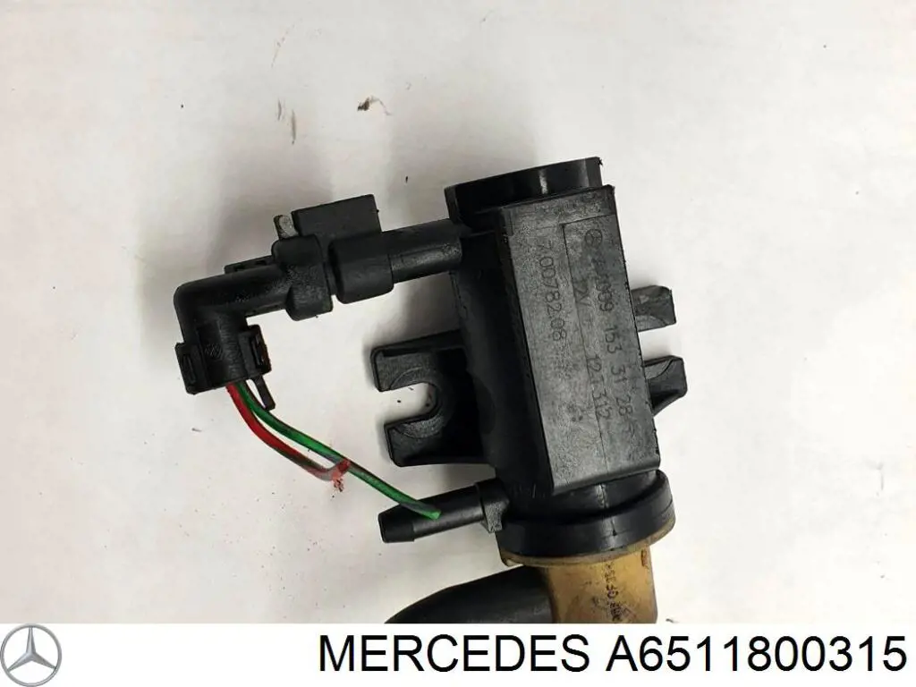 Клапан регулювання тиску масла A6511800315 Mercedes