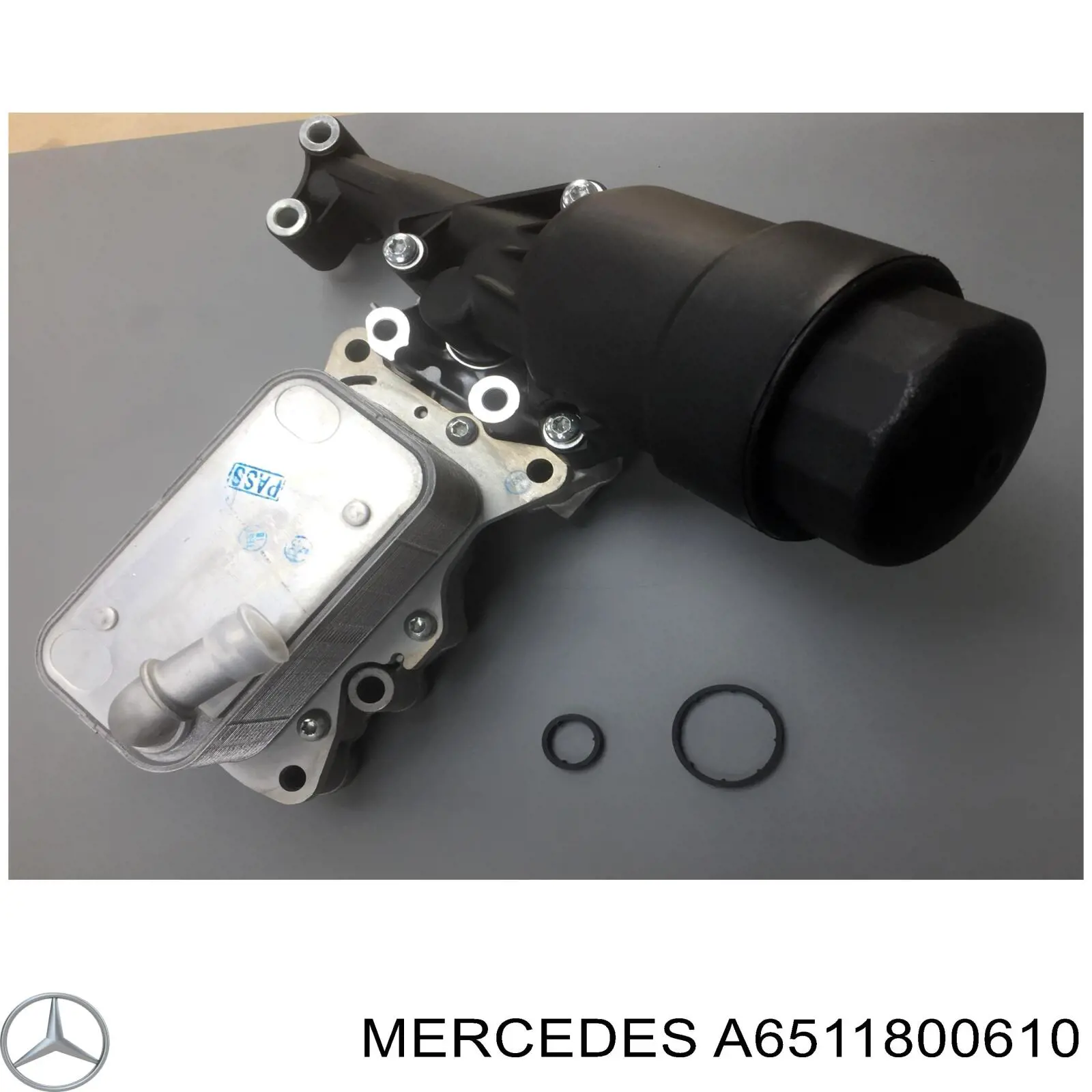 Корпус масляного фільтра Mercedes A6511800610 ціна, від 27.82 USD