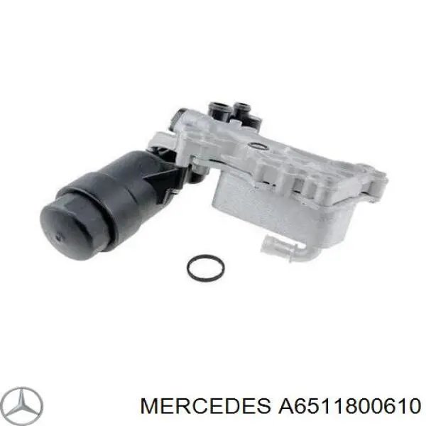 A6511800610 Mercedes корпус масляного фільтра