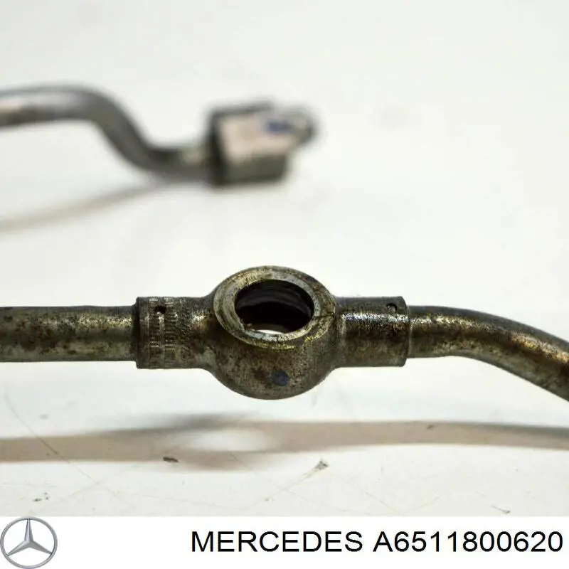 A6511800620 Mercedes Трубка/шланг подачі масла до турбіни