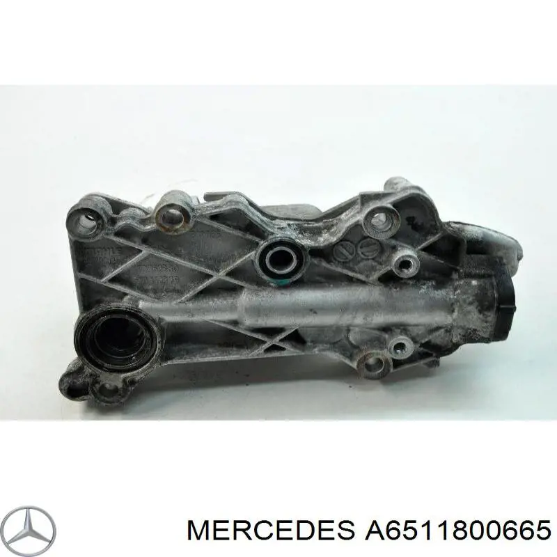 A6511800665 Mercedes Радіатор масляний